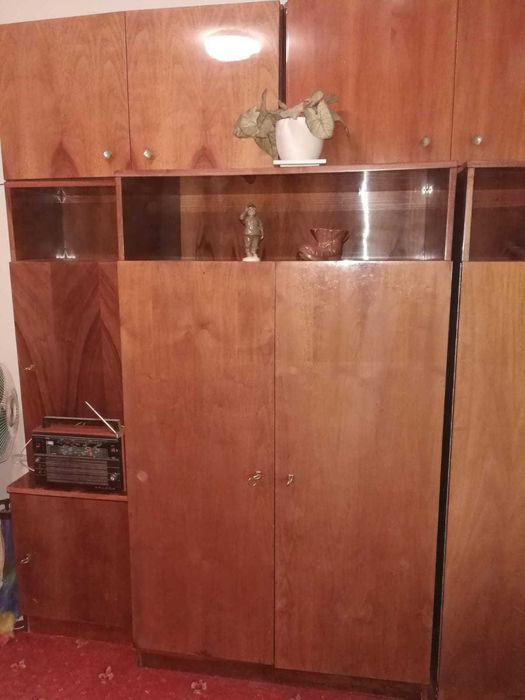 Mobila din furnir-intreg peretele