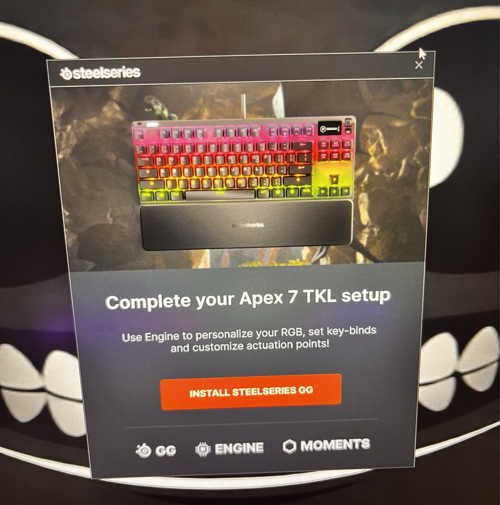Steelsiries Apex 7 TKL клавиатура