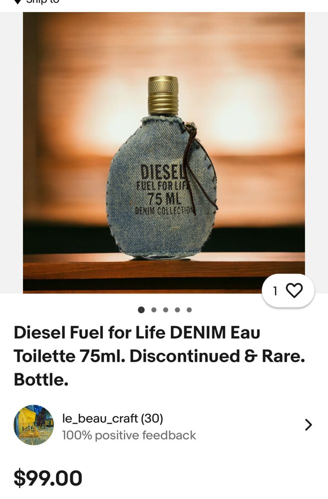 Супер Изгодно! Два маркови парфюма Diesel /нови/ 200 и 75 мл