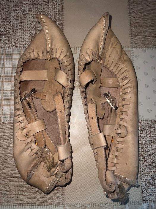 Цървули от естествена кожа