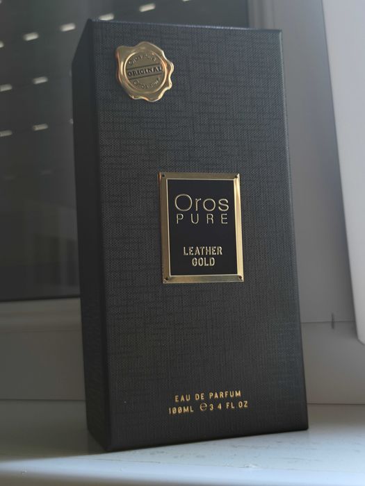Parfum de lux oriental pentru bărbați - Pure Leather Gold (Oros)