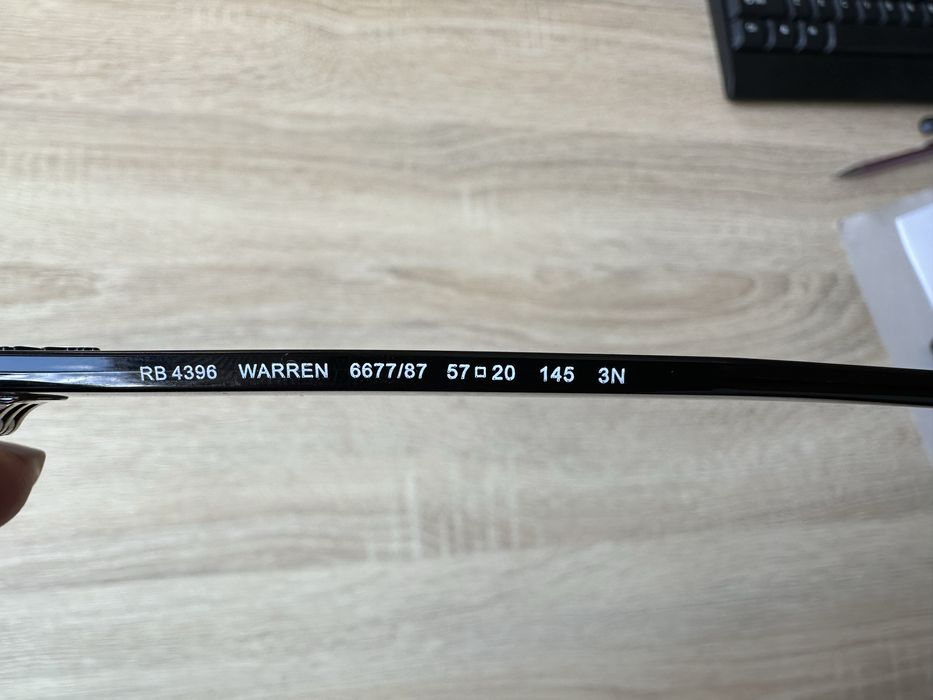 Band ochleari soare RayBan unisex originali cumparati din Italia