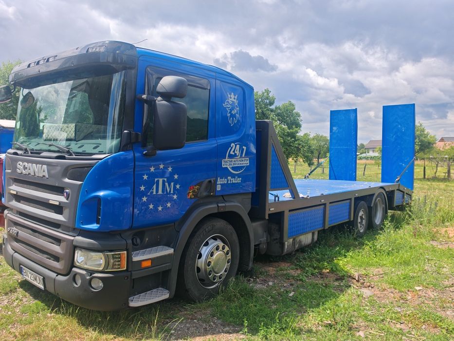 Autotrailer scania P400 Vand sau schimb.