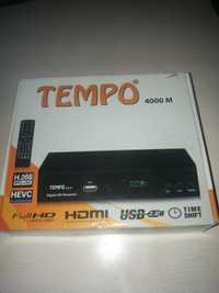 Tempo 4000 Decoder Digitale DVB T2 / HD/HDMI/ TV/PVR/H.265 HEVC/DVB-T2