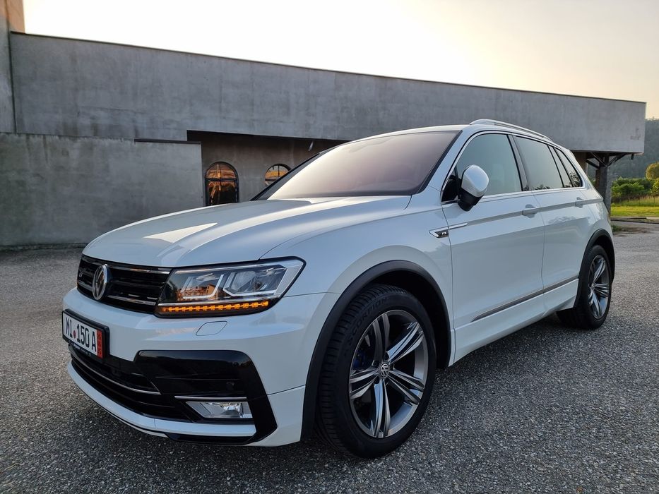 Vw Tiguan 3xR Line •4x2 •Bord Virtual • 2 L •Alb perlat •Privat German