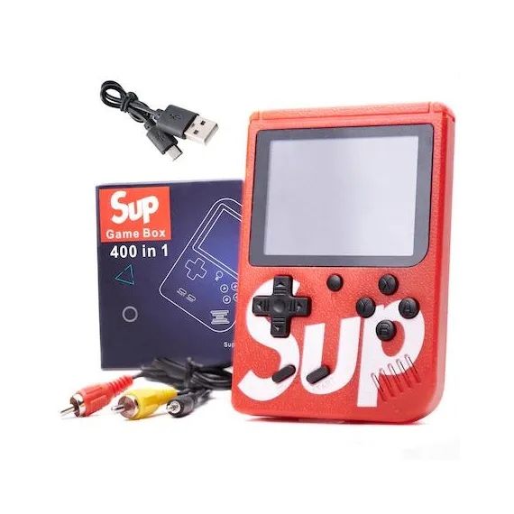 Преносима ретро конзола Game Box с 400 игри – Идеална за подарък!
