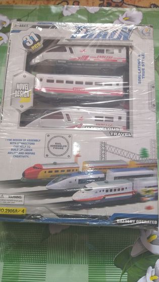 Железная дорога пассаж поезд Сапсан новая в упаковке,с аксессуарами