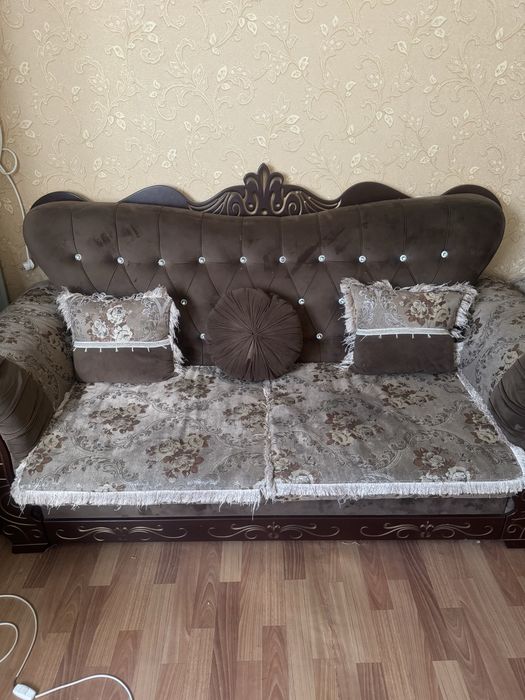 1 диван 2 кресло. Шымкент