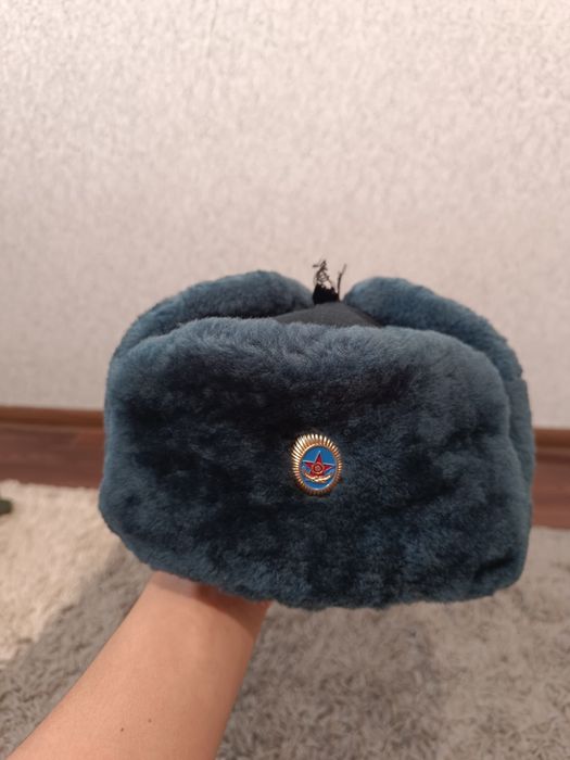 Ушанка и кепка (военная ,әскерикафедра)