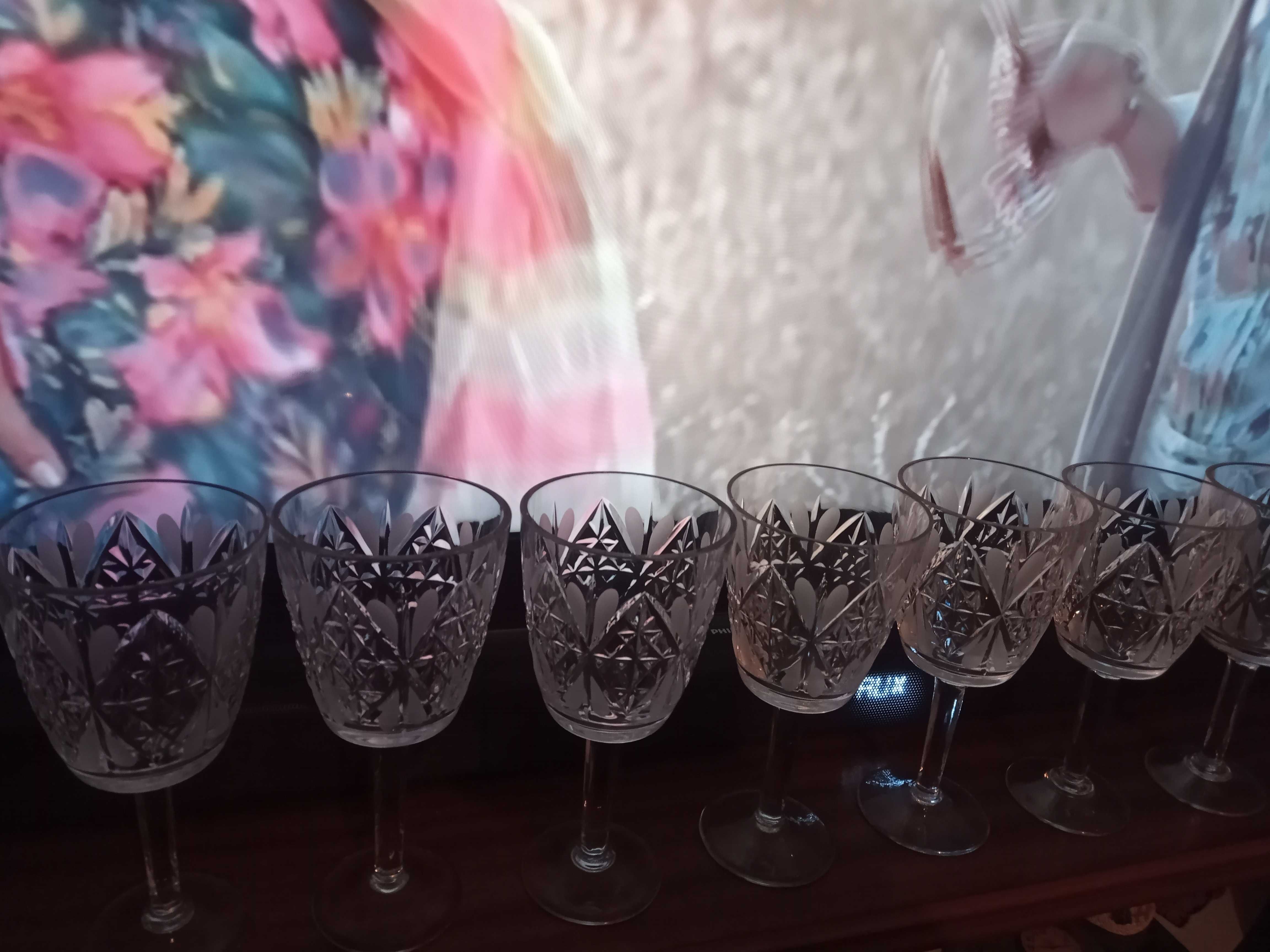 Руски Кристални Чаши от 80 години.