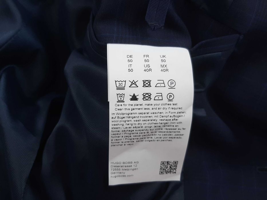 Hugo Boss Anfred214x_WG - Оригинално мъжко сако размер 50 / M