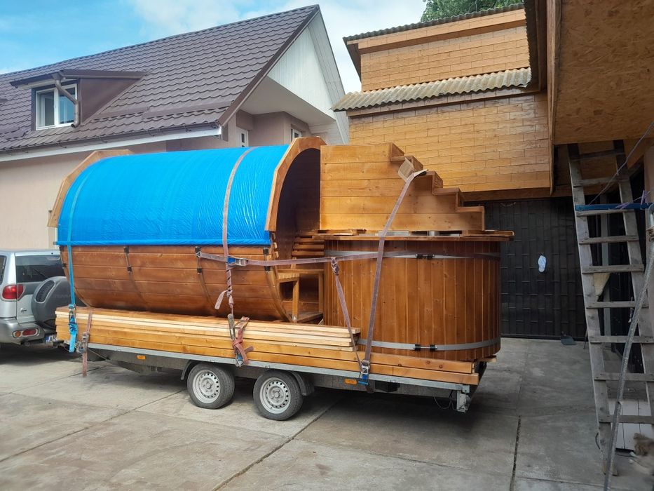 Vand Pachet Sauna + Ciubar din Polipropilena