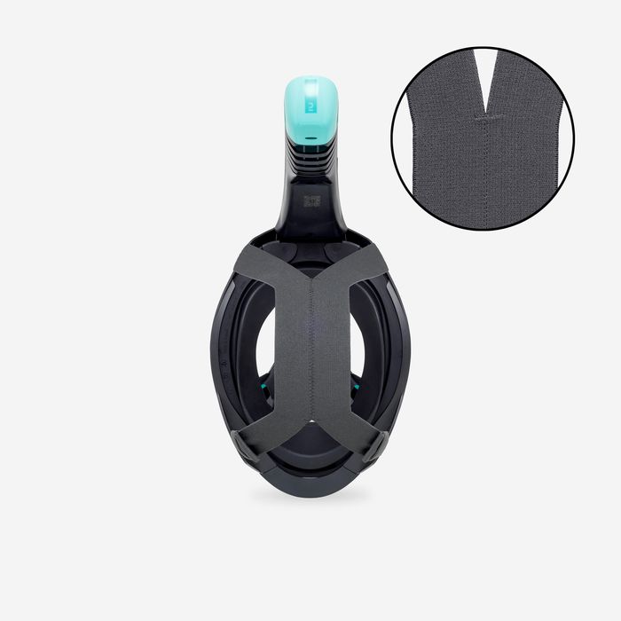 Mască snorkeling de scufundări Easybreath - produs resigilat Decathlon