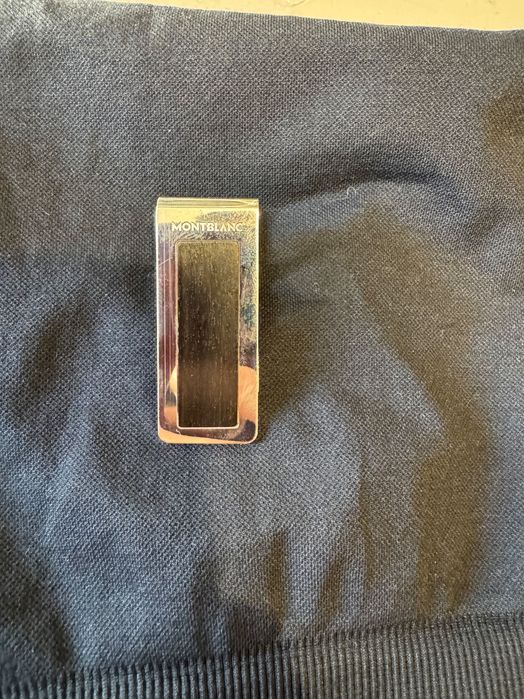 Montblanc clips bani din argint