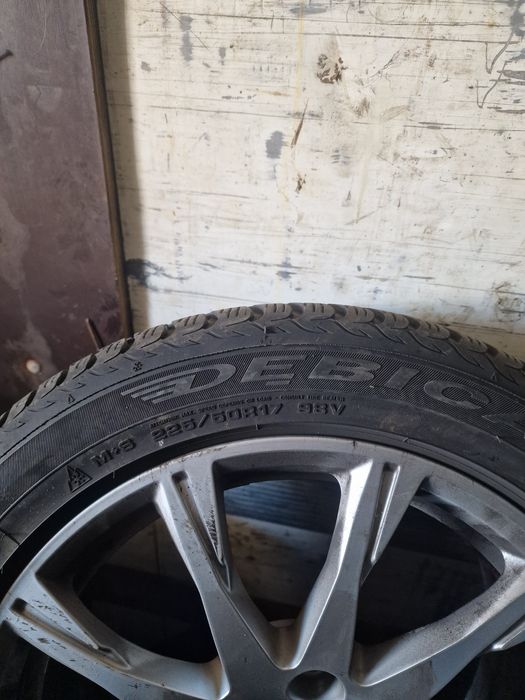 Vand Set Complet Iarna Jante Audi 5x112 17 OEM 225 50 17 A4 A5 A6