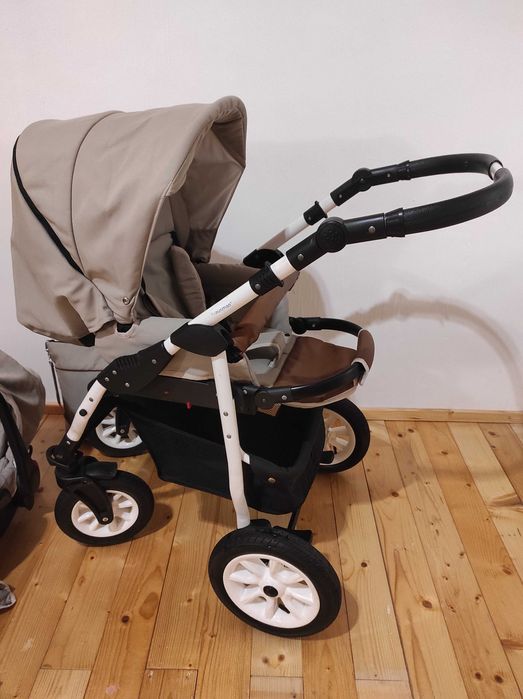 Carucior Krausman 3 în 1 Bej