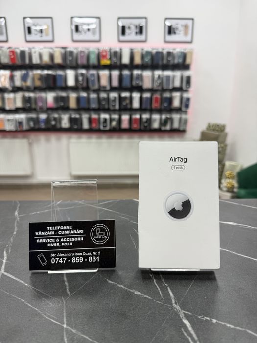 AirTag - 4 Pack - NOU - Sigilat! - 2 Ani Garantie!