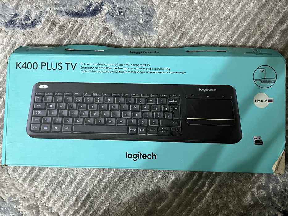 Клавиатура беспроводная USB Logitech Touch K400 Plus