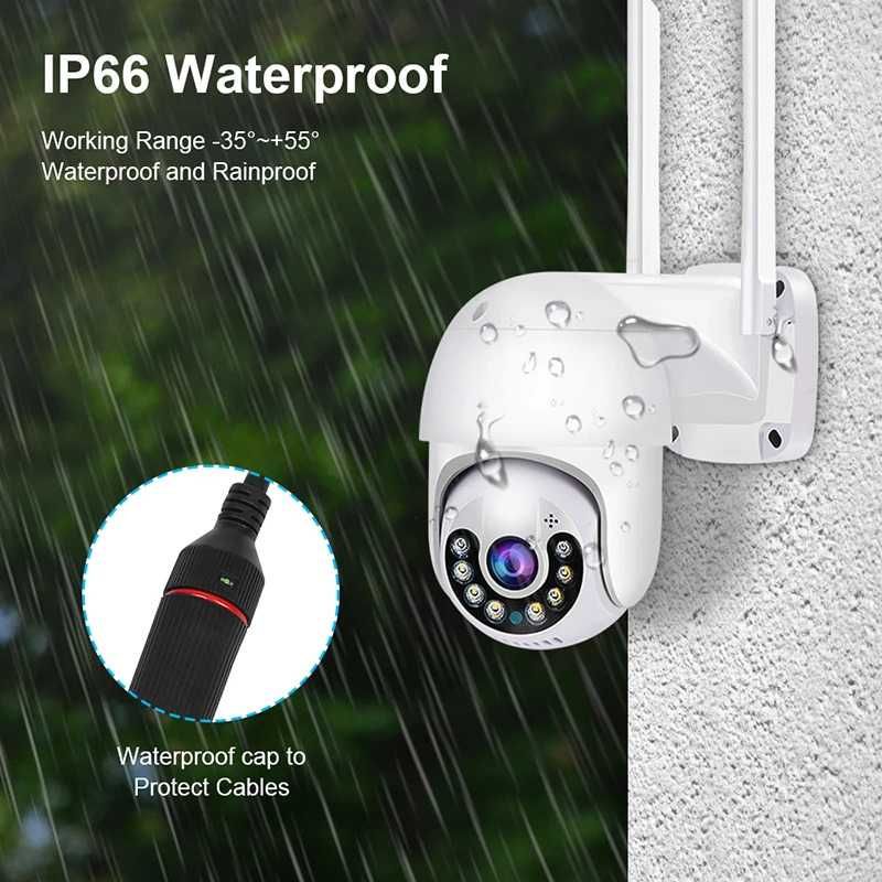 Камера за наблюдение STELS SL70, IP Wi-Fi, PTZ, датчик за движение