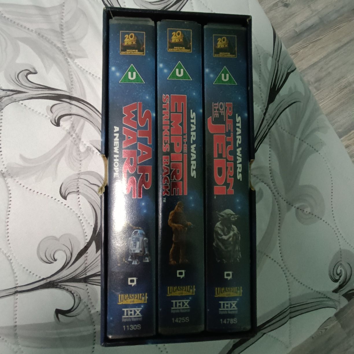 Star Wars трилогия VHS бг суб