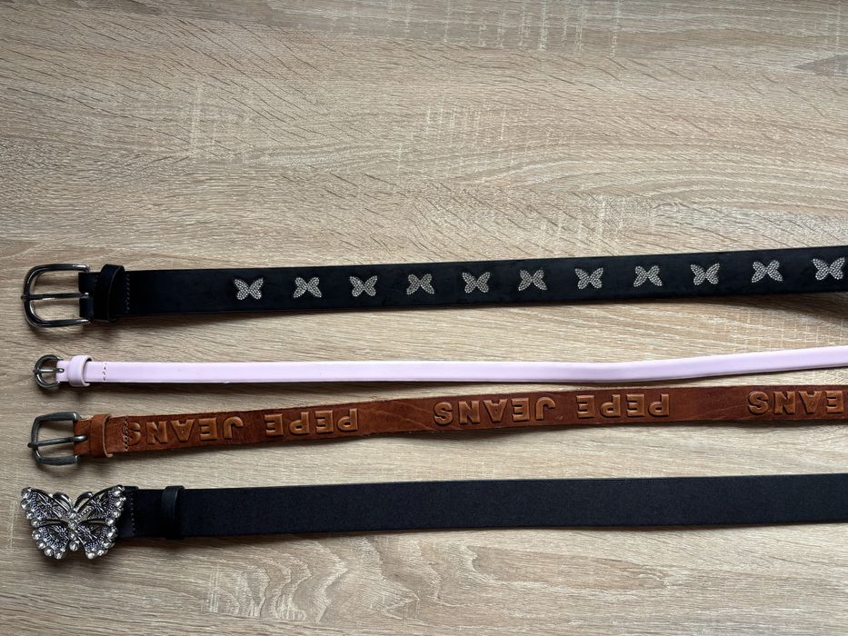 Дамски кожени колани