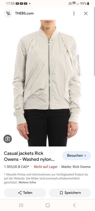 Geaca bomber usoara Zara,regular fit model Rick Owens