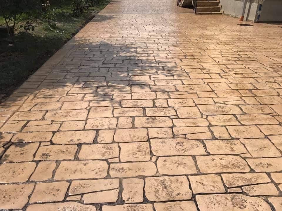 Beton amprentat Iasi Targu Frumos Podul Iloaiei - beton dezactivat