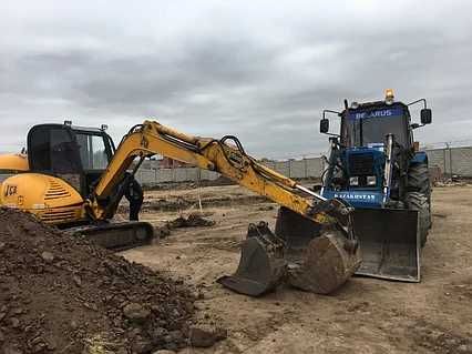 Земляные работы и благоустройство территории, демонтаж, снос