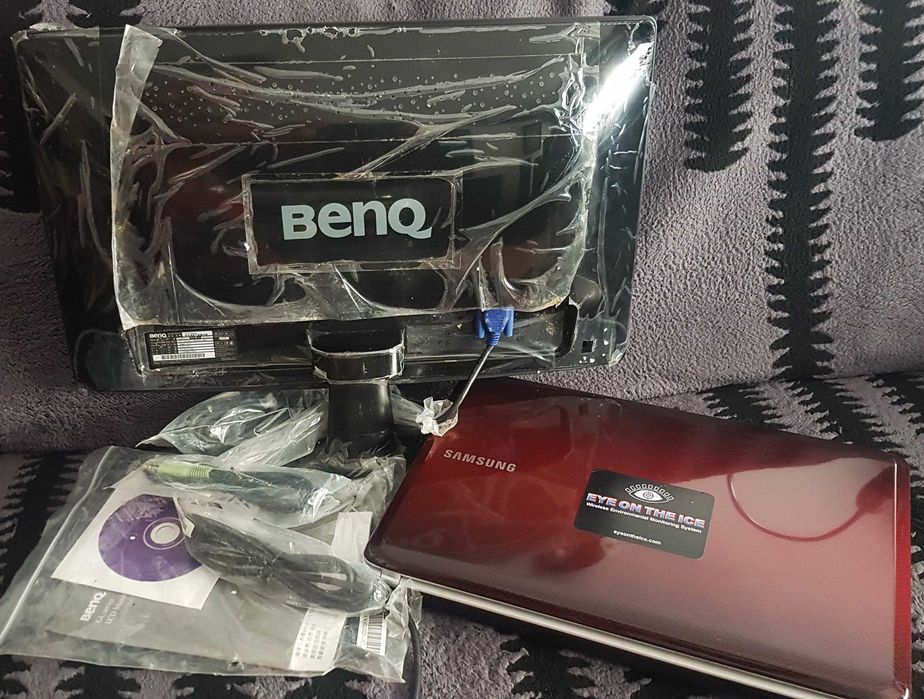 monitor LED BenQ GL2040M ecran20” (NOU) + un laptop SAMSUNG R530
