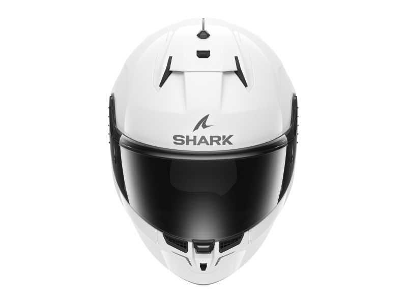 Mото Каска SHARK D-SKWAL 3 BLANK ,вградени очила,плака,подбрадник