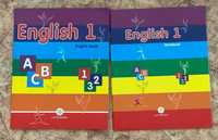 Английский язык Атамура 1 класс Учебник и Рабочая тетрадь+диск