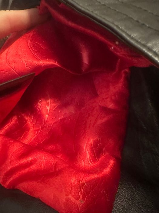 Кожено късо яке с яка от лисица