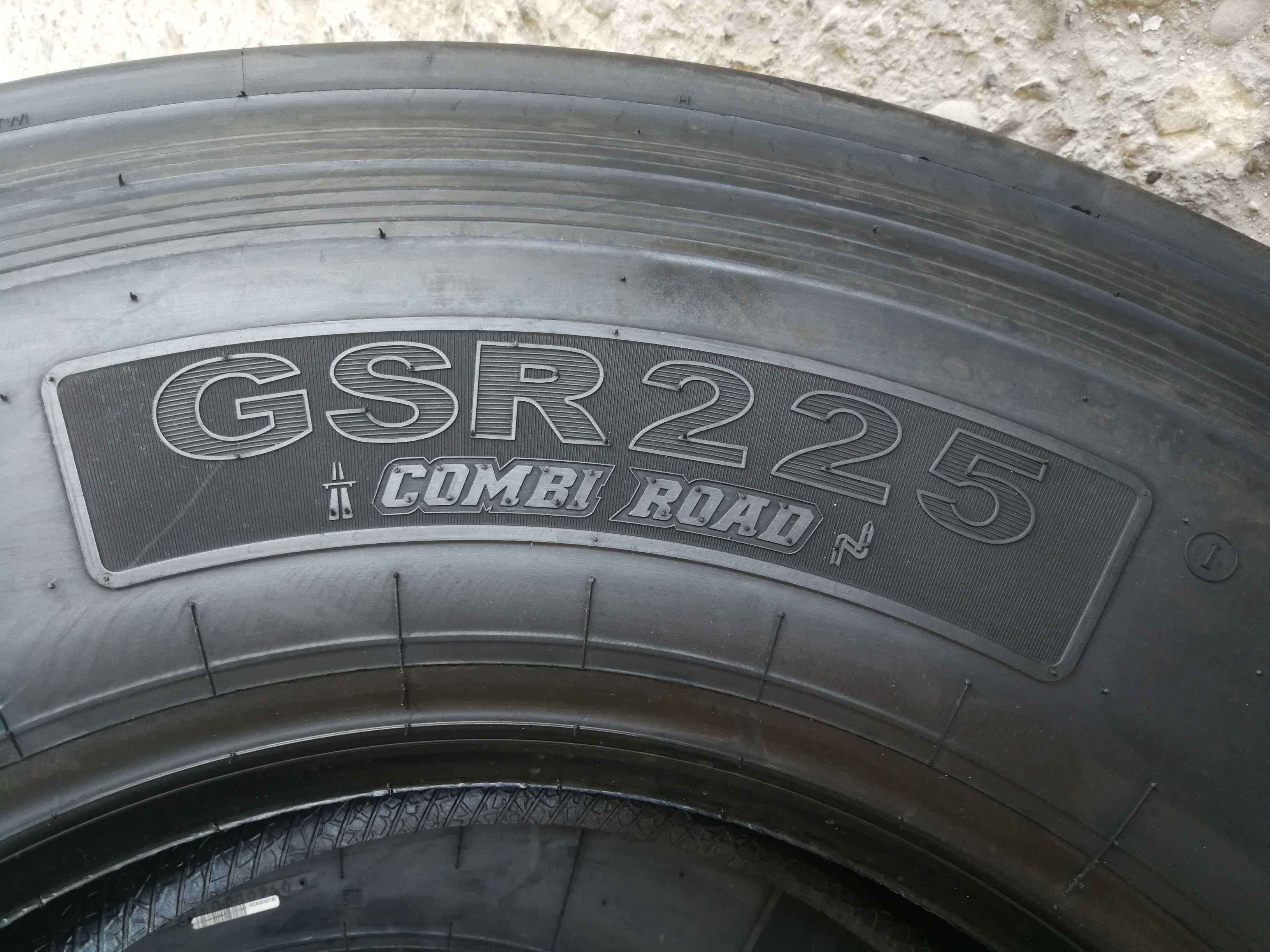 2 Нови тежкотоварни гуми R22.5 315/80 GITI GSR225 158/150L M+S 20PR