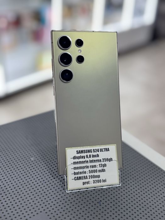 Samsung S24 ultra 256gb ca nou cu garantie