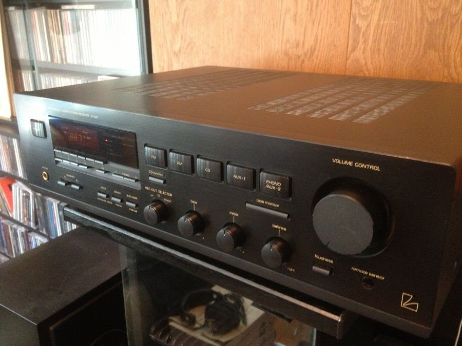 Amplificator/Tuner Stereo LUXMAN R-341 - Impecabil/Vintage/Japan