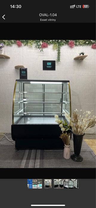 Кондитерская витрина , витринный холодильник , витрина для кофейни