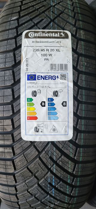 2 anvelope Noi 235 45 20 continental allseason contact 2