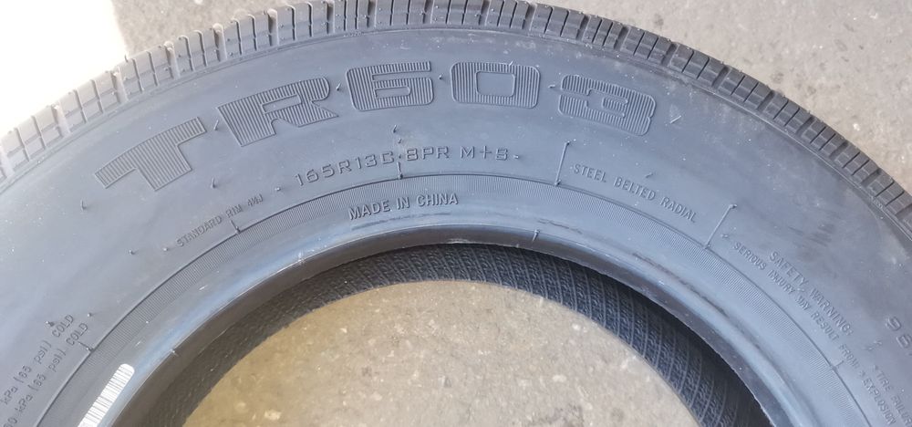 165 R13C security anvelopa remorca platforma