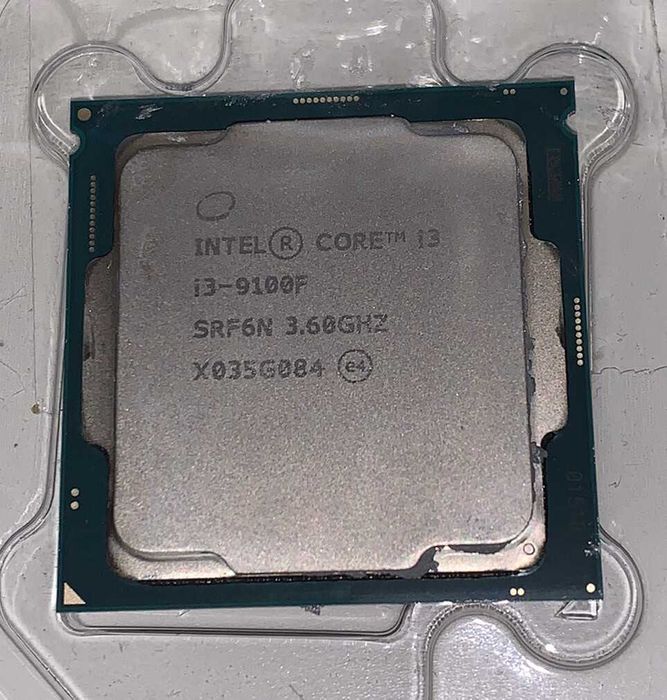 Intel core I3-9100F
