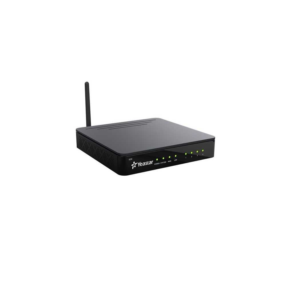 IP АТС Yeastar S20 /20 SIP/1 GSM/4 канала FXO/FXS