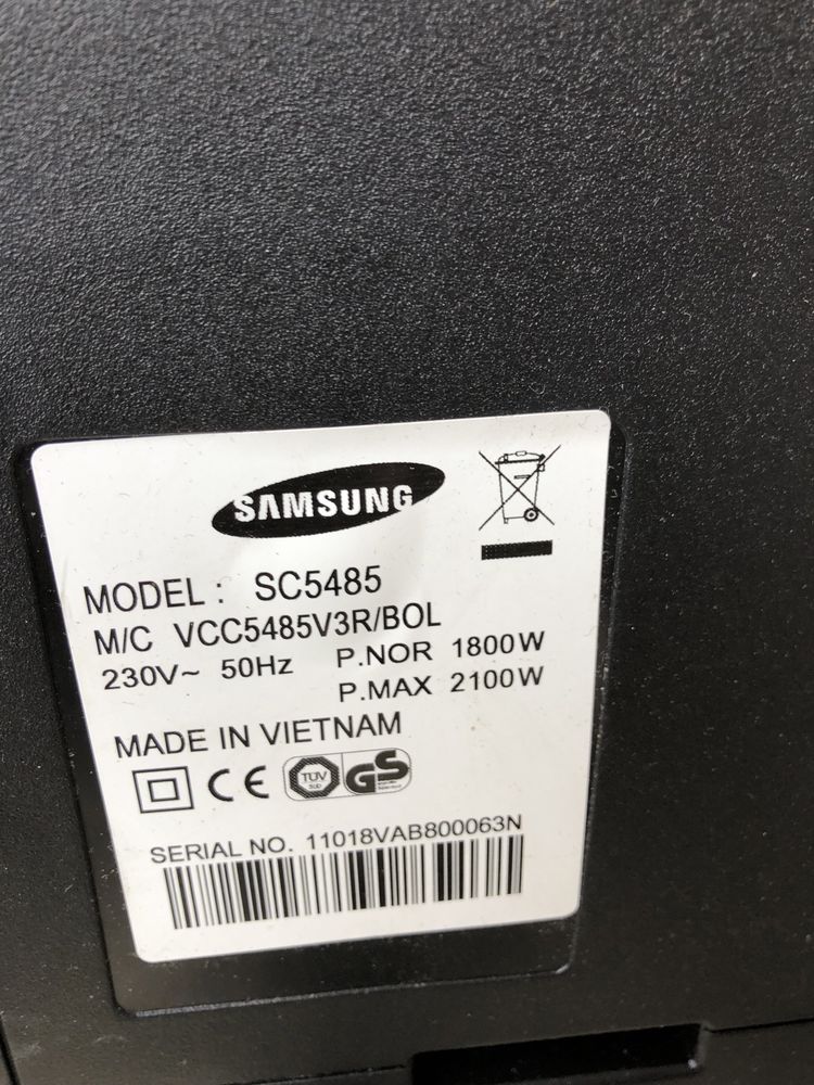 Samsung Cyclone-SC5485(2100W)-с проблем!