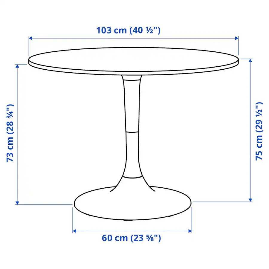 Set masa rotunda + 2 scaune (ambele Ikea)