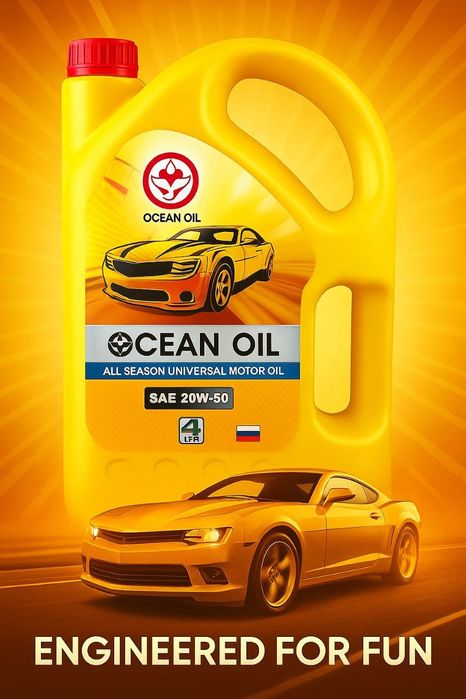 ORIGINAL OCEAN OIL (20W-50) Моторное масло
