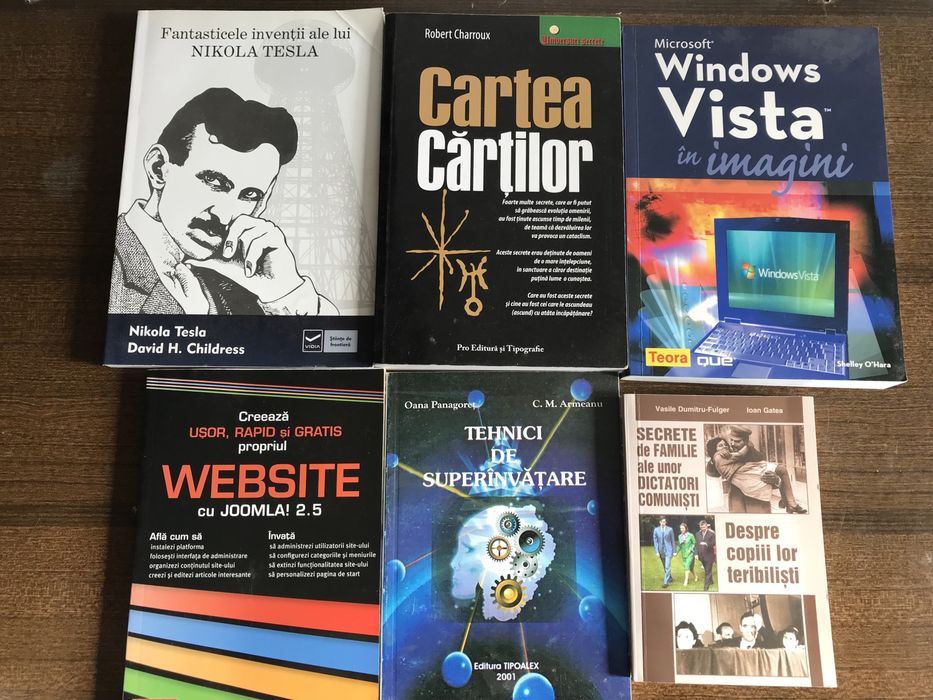 Cărți in stare impecabila