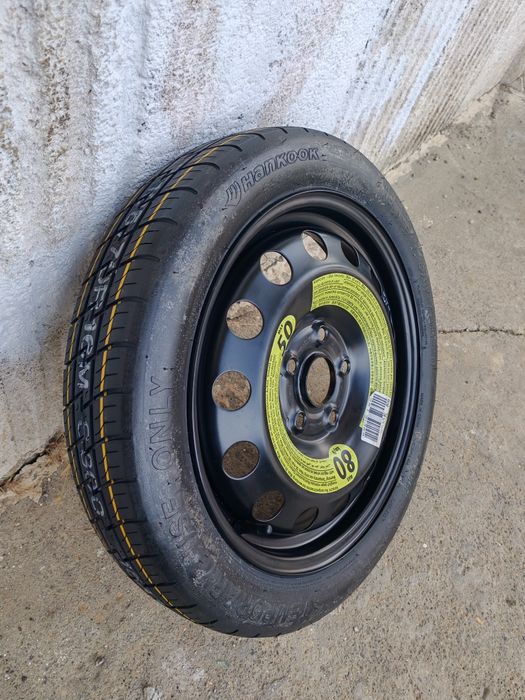 Roata rezerva slim 125 70 R16 Audi Skoda Volkswagen Seat Mercedes