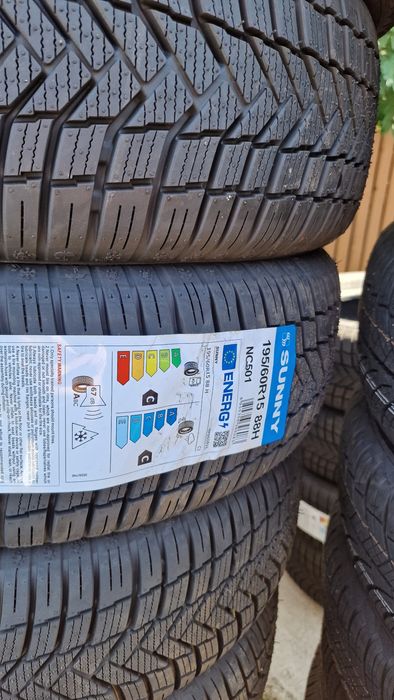 195 60 15 Sunny all season 4 anvelope iarna vara noi