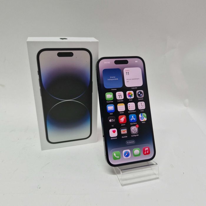 Liquid Money vinde - Telefon Apple iPhone 14 Pro, 256GB, Space Black