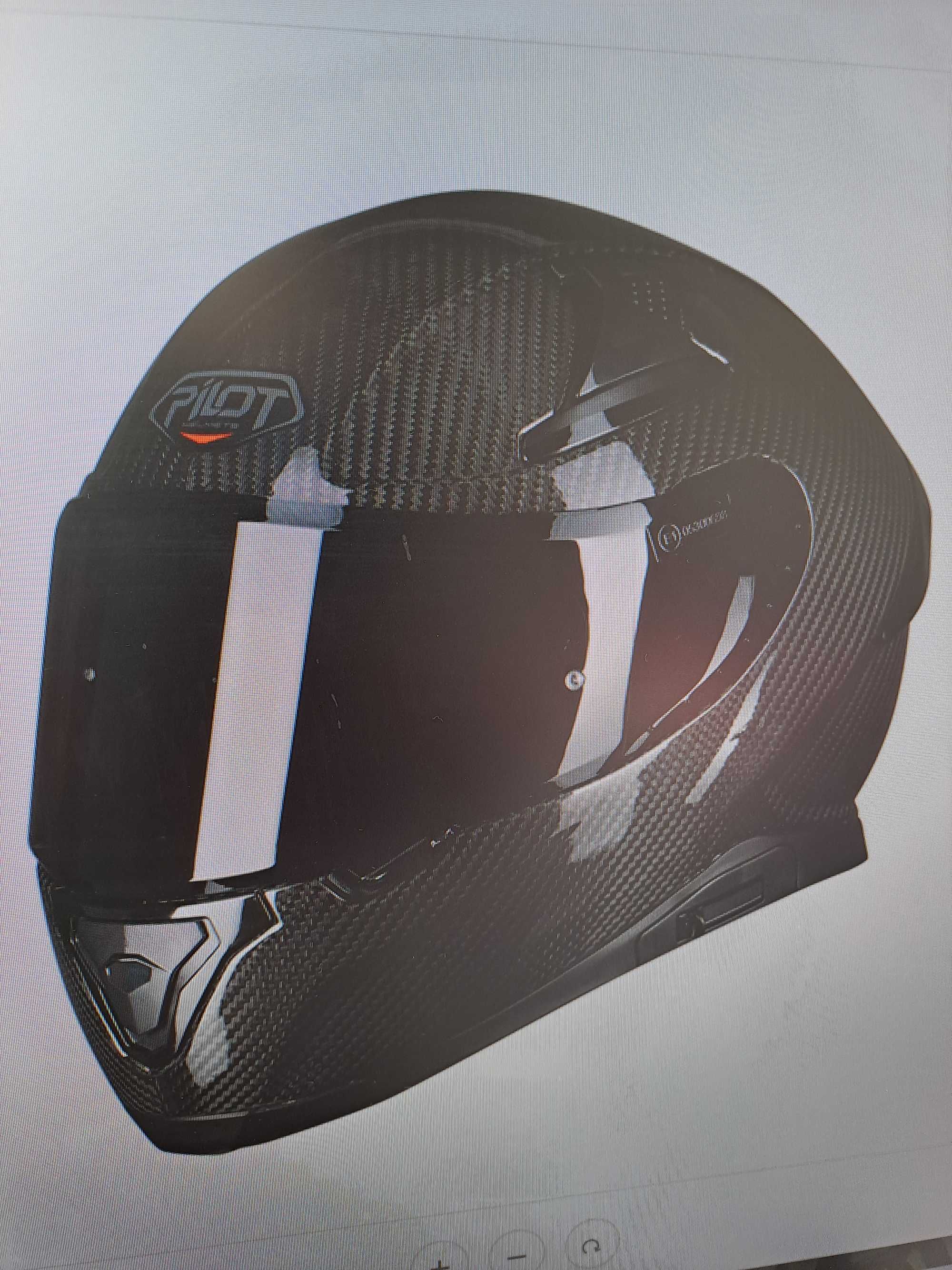 Casca Motociclete , ATV  Fibra de carbon, SNAKE