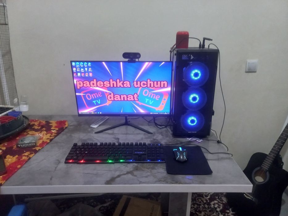 Тайёр кампютер оласиз ишлатасиз 100 фоиз гарантия ишлашига