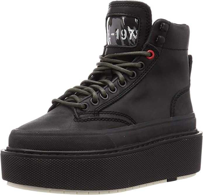 Reducere Diesel, ghete, pantofi sport cu platforma, piele H-Scirocco